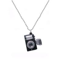 Stainless Steel Jewelry Necklace, Zinc Alloy, with 314 Stainless Steel, Camera, stoving varnish, Unisex & ball chain Approx 23.6 Inch 