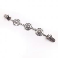 Zinc Alloy Sweater Shawl Clip, plated 