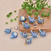 Sterling Silver Beads, 925 Sterling Silver, bluing 