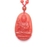Red Agate Pendants, red 
