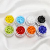 Perles en verre rocaille opaque, Seedbead, Rond, DIY, plus de couleurs à choisir, 2mm Vendu par sac