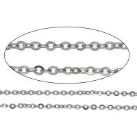 Stainless Steel Chain Jewelry original color, 3.5*2.5mm 