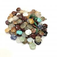Pendentif bijoux de pierre gemme, Pierre naturelle, pomme, différents matériaux pour le choix & unisexe, plus de couleurs à choisir Vendu par PC