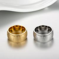 Titanium Steel Finger Ring, polished, fashion jewelry & for man 11mm 
