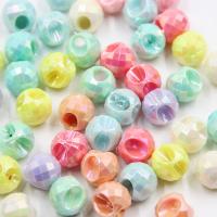 Bonbons perles acryliques de style, Acrylique, moulage par injection, DIY, couleurs mélangées, 12-20mm, Vendu par sac