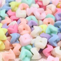 Frosted Acrylic Beads, injection moulding, DIY, mixed colors, 5-10mm 