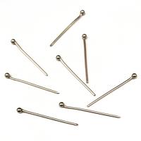 304 Stainless Steel Ball Head Pin, silver color 