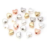 CCB Plastic Beads, Copper Coated Plastic, Heart, plated, DIY Approx 
