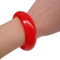 quartzite Jade bracelet ordinaire, Rond, normes différentes pour le choix & pour femme, rouge, Vendu par PC