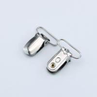 Pacifier holder, 304 Stainless Steel, machine polished, multifunctional & DIY, original color 