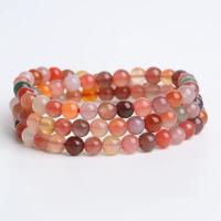 Yanyuan Agate Bracelet, DIY & Unisex & radiation protection, mixed colors, 5.8-6mm Approx 21 cm 