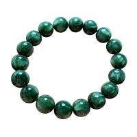 Seraphinite Bracelet, for woman, green Approx 21 cm 