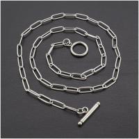 Halskette, 304 Edelstahl, unisex, Silberfarbe, verkauft von PC