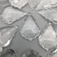 半透明のアクリル ペンダント, アクリル, カエデの葉, 射出成形, DIY, 透明色（例えばガラス） 約 500G/バッグ, 売り手 バッグ