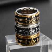 Titanium Steel Finger Ring, fashion jewelry & Unisex 11mm 