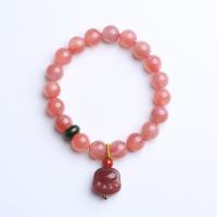 Agate Bracelets, Yanyuan Agate, with Yunnan Red Agate & Jasper Stone, fashion jewelry & for woman, 10mm Approx 5.51-6.3 Inch 