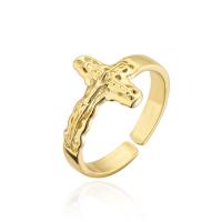 Brass Cuff Finger Ring, gold color plated, Adjustable & for woman, 18mm 