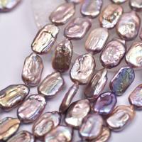 Keshi Cultured Freshwater Pearl Beads, DIY, purple Approx 15 Inch 