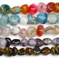 Mixed Gemstone Beads, Natural Stone, irregular, DIY 8-12mm Approx 14.96 Inch 
