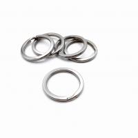 Stainless Steel Key Split Ring, 304 Stainless Steel, Donut, DIY original color 
