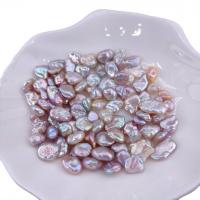 Keshi Cultured Freshwater Pearl Beads, Nuggets, purple pink, 5-10mm 