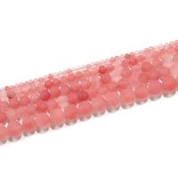 Cherry Quartz Bead, Round, polished, DIY & frosted, red Approx 38 cm 