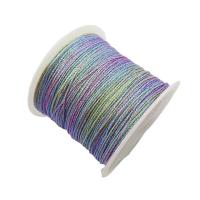 Fil de polyester, cordon de polyester, DIY, plus de couleurs à choisir, 0.4mm*40m Vendu par bobine
