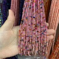 Mixed Gemstone Beads, Natural Stone, Round, DIY & faceted 3mm Approx 14.96 Inch 