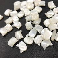Natural White Shell Beads, Cat, handmade, DIY, white 