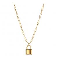 Collier de bijoux en acier inoxydable, Acier inoxydable 304, cadnas, bijoux de mode & unisexe, plus de couleurs à choisir, 23mm Environ 19.68 pouce, Vendu par PC