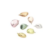 Joyas de piedras preciosas colgante, Piedra natural, chapado, más colores para la opción, 12-25mm, Vendido por UD