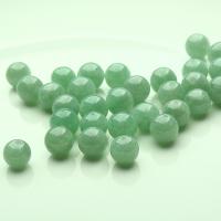 Jadeite Beads, Round, DIY pea green 