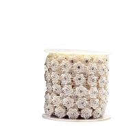 Mode Perlen Strang, ABS-Kunststoff-Perlen, mit Kunststoffspule & Strass, DIY, keine, verkauft von Spule