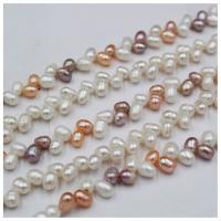 Rice Cultured Freshwater Pearl Beads, DIY 5-6mm, Approx 