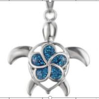 Copper Alloy Pendant, with Artificial Opal, Turtle, mixed colors, 20-30mm 