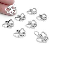 Stainless Steel Animal Pendants, 304 Stainless Steel, Butterfly, machine polished, fashion jewelry & DIY & Unisex & machine polishing, original color Approx 1.2mm 