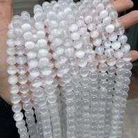 Gypsum Stone Beads, Round, DIY, white, 8mm, Approx 