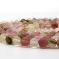Cherry Quartz Bead, Round, polished, DIY & frosted, mixed colors Approx 15.16 Inch 