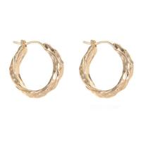 Brass Hoop Earring, gold color plated, fashion jewelry 