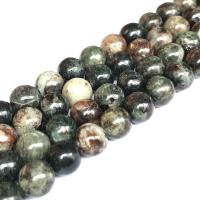 Natürlicher Turmalin Perlen, rund, poliert, DIY, gemischte Farben, Länge:ca. 38 cm, verkauft von Strang