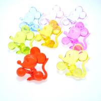 Transparent Acrylic Beads, Mickey Mouse, injection moulding, DIY 