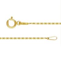 Doublé or chaîne de collier, 14K rempli d’or, longueur différente pour le choix & DIY, doré, Vendu par PC