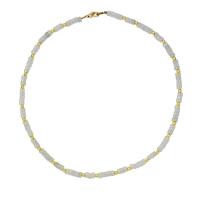 Quartz Necklace, Clear Quartz, with Zinc Alloy, fashion jewelry & for woman Approx 14.96 Inch 