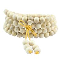 108 Perlen Mala, Streifen Bambus, Modeschmuck & mehrschichtig & unisex, 8mm, ca. 108PCs/Strang, verkauft von Strang