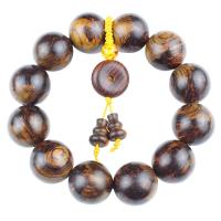 Dalbergia Odorifera Buddhist Beads Bracelet, fashion jewelry & for man, 20mm, Approx 