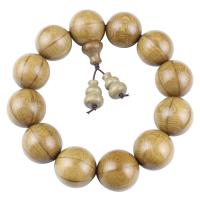 Six Disc Wood Buddhist Beads Bracelet, fashion jewelry & Unisex 