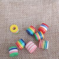 Resin Jewelry Beads, Drum, DIY Approx 4mm 