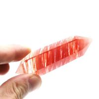 Clear Quartz Decoration, Conical, plated, Unisex, red, 50-70mm 