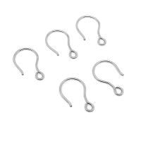 316 Stainless Steel Earring Hook, polished, fashion jewelry & DIY & Unisex, original color 