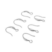 Stainless Steel Hook Earwire, 304 Stainless Steel, Letter U, polished, fashion jewelry & polished & DIY & Unisex, original color 